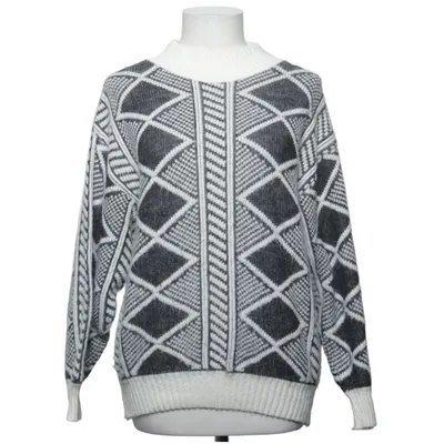 Tröja (Svart, Vit) från Kings Akryl, Mohair, Nylon