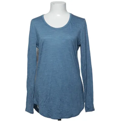 Lange mouwen shirt (Blauw) van Icebreaker Lyocell, Nylon, Wol