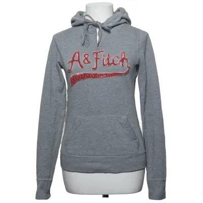 Sweat à capuche (Gris) de Abercrombie & Fitch Coton, Polyester