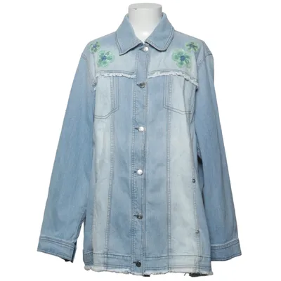 Veste en jean (Bleu) de Elena Miro Coton, Élasthane, Polyamide