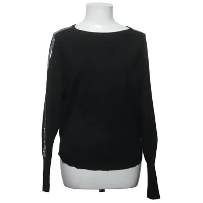 Sweater (Black) from Vinceotto Metallic fiber, Polyamide, Viscose