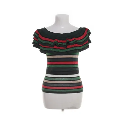 Haut (Vert, Multicolore) de Claudie Pierlot Élasthane, Fibre métallique, Nylon, Polyester, Viscose