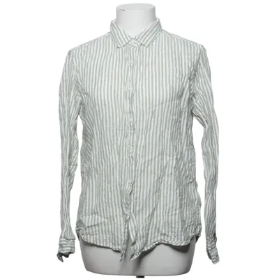Shirt (Premium Linen Striped Long Sleeve Shirt) van Uniqlo Linnen