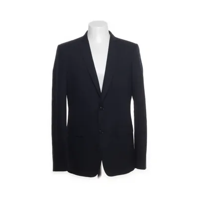 Blazer (Blue, Black) from Zara Man Polyester, Viscose