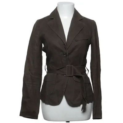 Blazer (Bruin) van Mexx Acetaat, Linnen