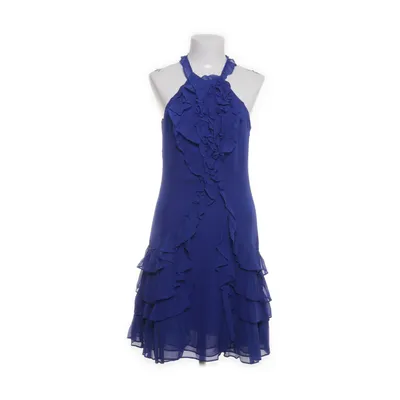 Halterneck dress (Blue) from Karen Millen Polyester, Silk