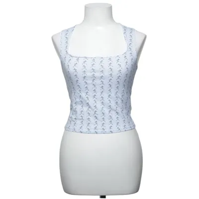 Tanktop (Blauw, Wit, Meerkleurig) van Divided by H&M Katoen, Elastaan