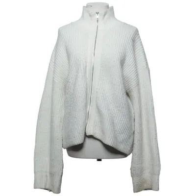Kofta (Vit) från Bik Bok Elastan, Återvunnen polyester, Ull