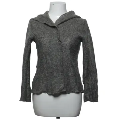 Strickjacke (Grau) von Lipo Lipo Metallfaser, Polyester, Wolle