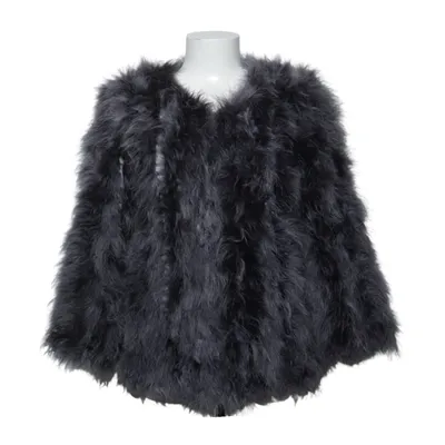 Fjäderjacka (Grå, Blå) från Pello Bello Bomull, Fjädrar, Polyester