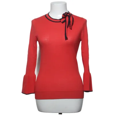Sweater (Red, Black) from Hobbs Cotton, Wool