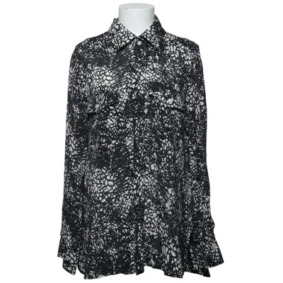Blouse (Noir, Blanc) de Minx Soie, Viscose