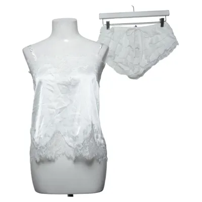 Pyjamasz (Hvid) fra Kat the Label Elastan, Polyamid, Polyester