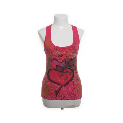 Tanktop  (Pink, Flerfarvet) fra Ed Hardy by Christian Audigier Bomuld