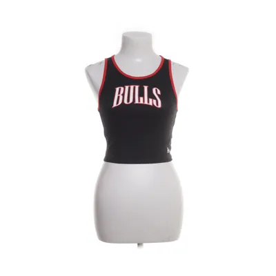 Tank­top (Schwarz, Rot) von New Era Baumwolle, Elasthan