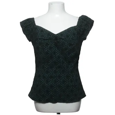 Top (Green, Black) from Collectif Vintage Polyamide, Viscose