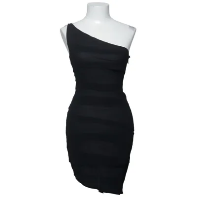 Dress (Black) from Alma Elastane, Polyamide, Viscose
