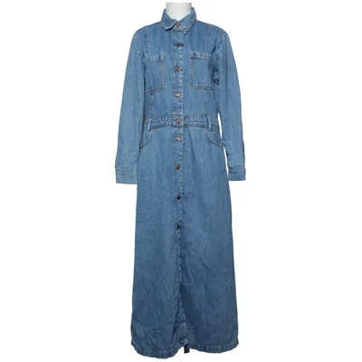 Denim dress (Blue) from Zara Cotton