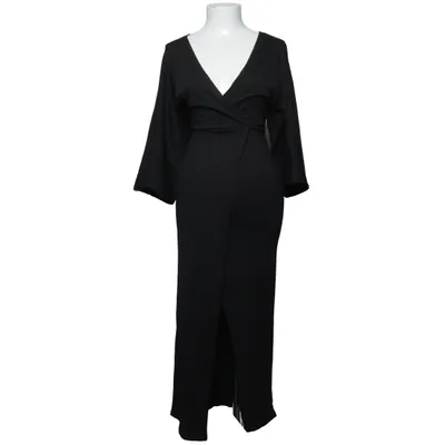Omlottklänning (Svart) från Gina Tricot Elastan, Polyester