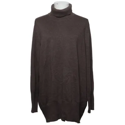 Rollkragenpullover (Braun) von Ulla Popken Acryl, Baumwolle