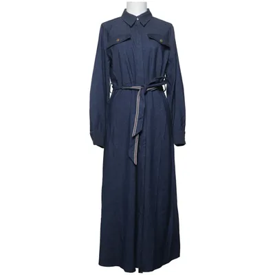 Robe chemise (Bleu) de Costamani Élasthane, Polyester, Viscose
