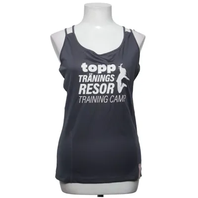 Débardeur de sport (Gris) de WELLB Élasthane, Polyester