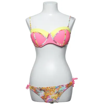 Bikini (Roze, Meerkleurig) van Inoo Elastaan, Polyamide