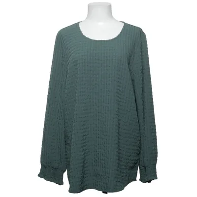 Blouse (Vert) de Aprico Élasthane, Polyester