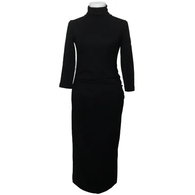Rollkragenkleid (Schwarz) von Isabella Oliver Elasthan, Viskose
