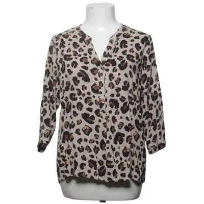 Blouse (Beige, Zwart, Bruin) van JYOTHI Viscose