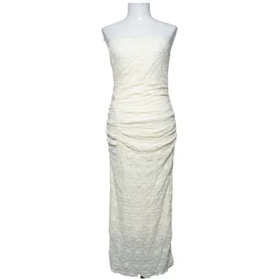 Långklänning (Beige) från Kilky Bomull, Elastan, Polyester