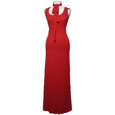 Maxi dress (Red) from Gina Tricot Elastane, Viscose