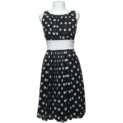 Långklänning (Svart, Vit) från Jake*s Polyester