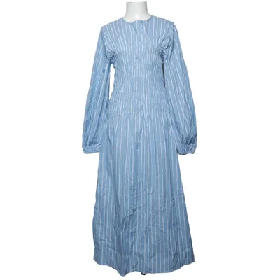 Maxi dress (Blue, White) from NA-KD Cotton