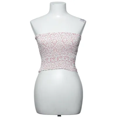 Tube top (Pink, White) from Meet x Tiger Elastane, Polyester