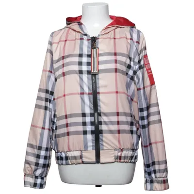 Jacket (Beige, Multicolored) from Uplander Polyester