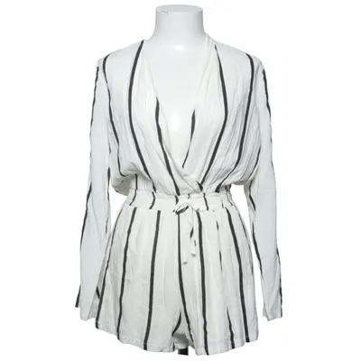 Jumpsuit (Wit, Zwart) van Dennis Maglic Katoen, Polyester