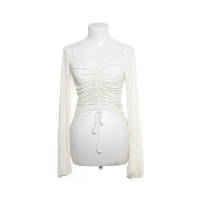 Top (Wit) van NA-KD Elastaan, Polyester