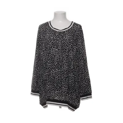 Blouse (Black, White) from Yesta Viscose