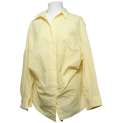 Shirt (Geel, Wit, Roze) van Zara Katoen