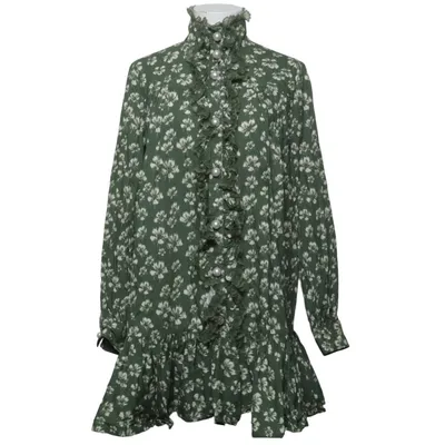 Dress (Green, White) from Custommade Organic cotton, Polyester
