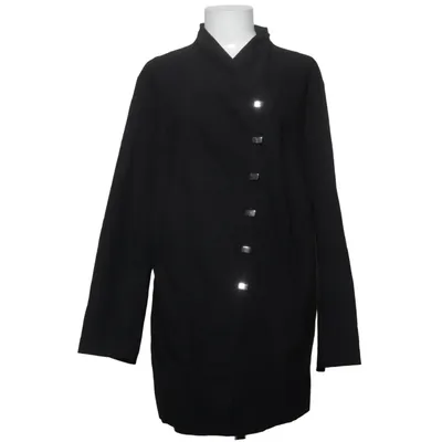 Manteau (Noir) de Sallie Sahne Élasthane, Polyamide, Viscose