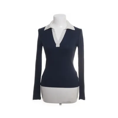 Top (Blauw) van Edited Elastaan, Viscose