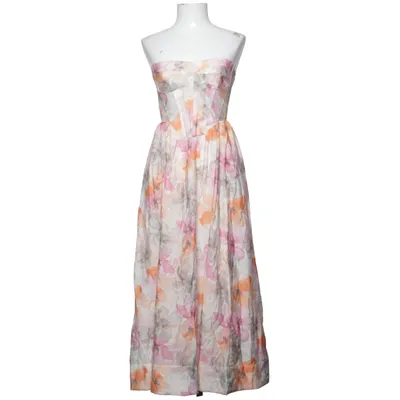 Robe longue (Blanc, Multicolore) de Bardot Coton, Lyocell, Polyester
