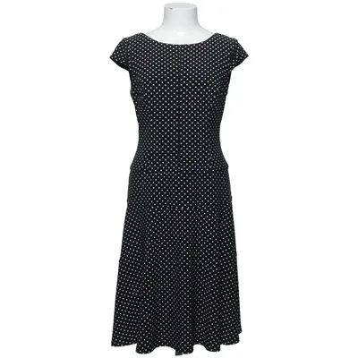 Jurk (Zwart, Wit) van Anne Klein Elastaan, Polyester