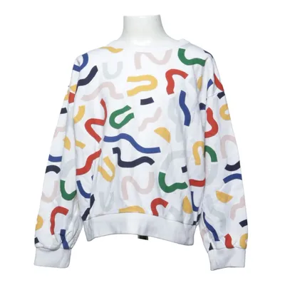 Collegetröja (Vit, Flerfärgad) från Petit Bateau Bomull
