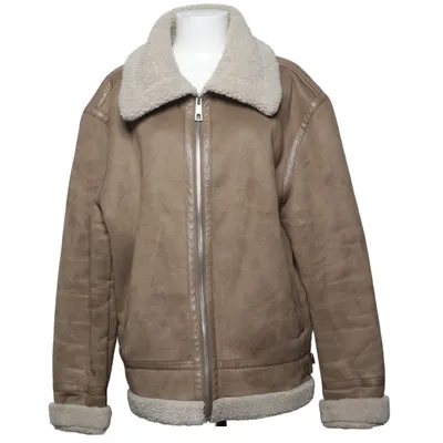 Shearlingjacka (Brun, Beige) från Zara Polyester