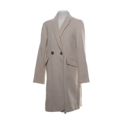 Frakke (Beige) fra Mango Akryl, Polyamid, Polyester, Viscose, Uld