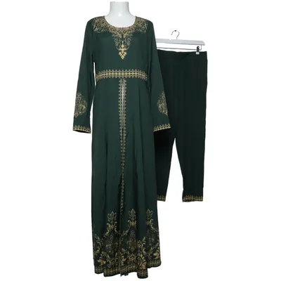 Traditionell klädsel (Grön, Guldfärgad) från Shein Elastan, Polyester