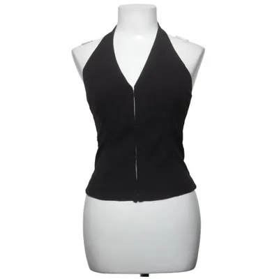Halter neck top (Black) from Weekday Elastane, Polyester, Viscose